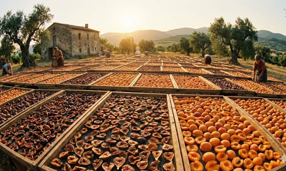 proces sušenja voća